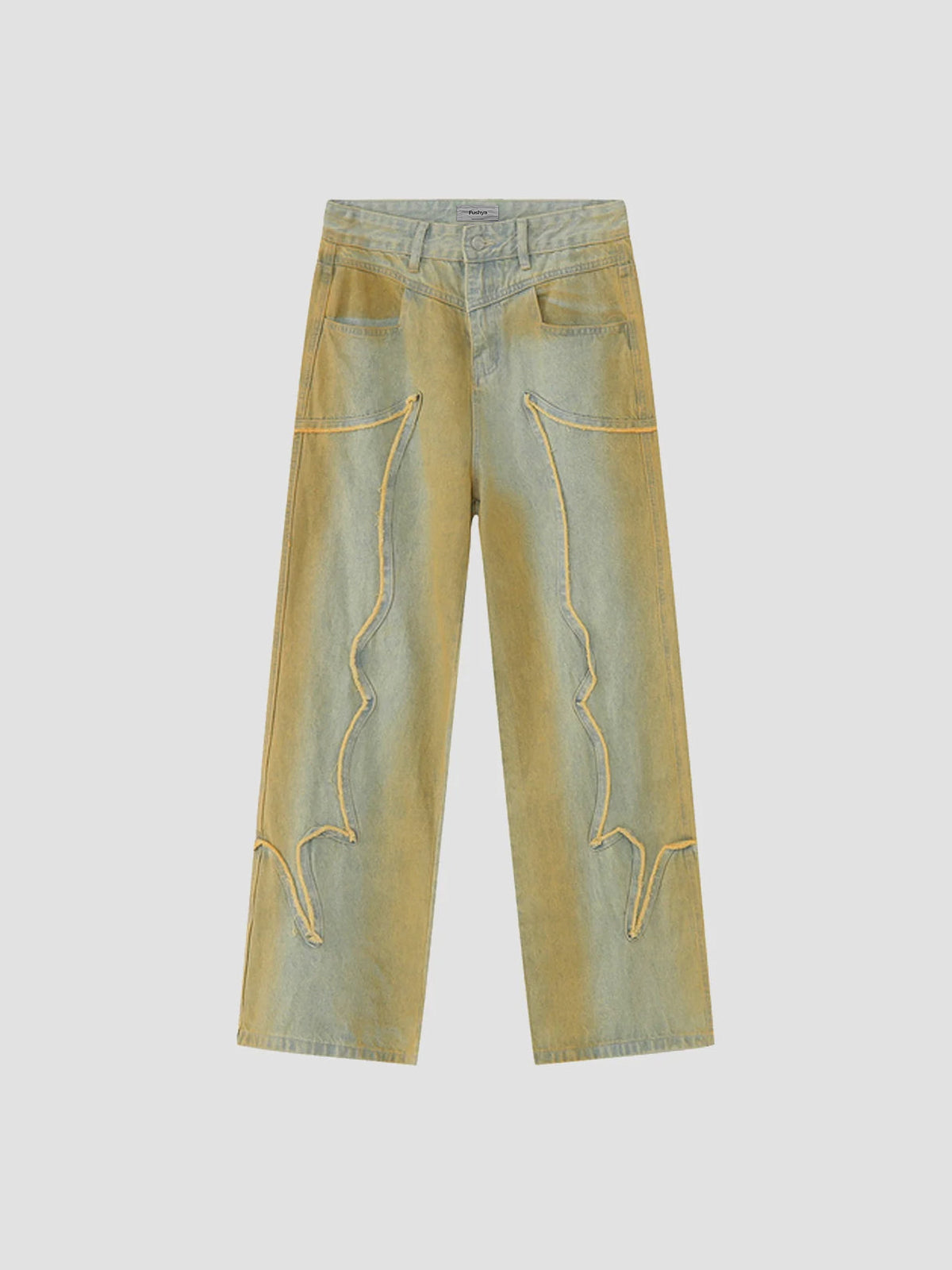 Fushya "Street Star" Wash Yellow Jean