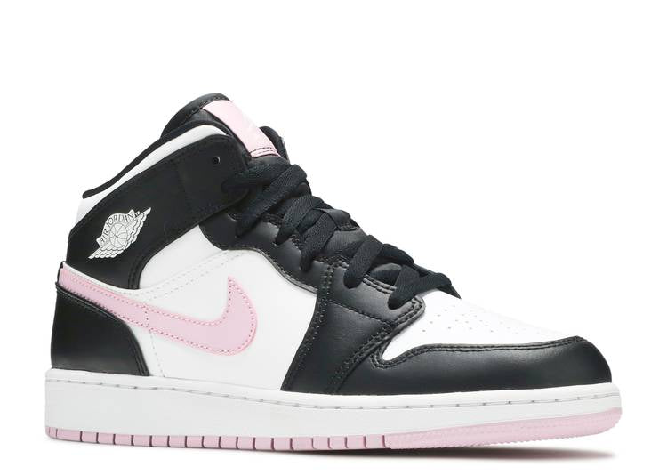 Davenzarry - Air Jordan 1 Mid GS 'White Light Arctic Pink' - Image 2