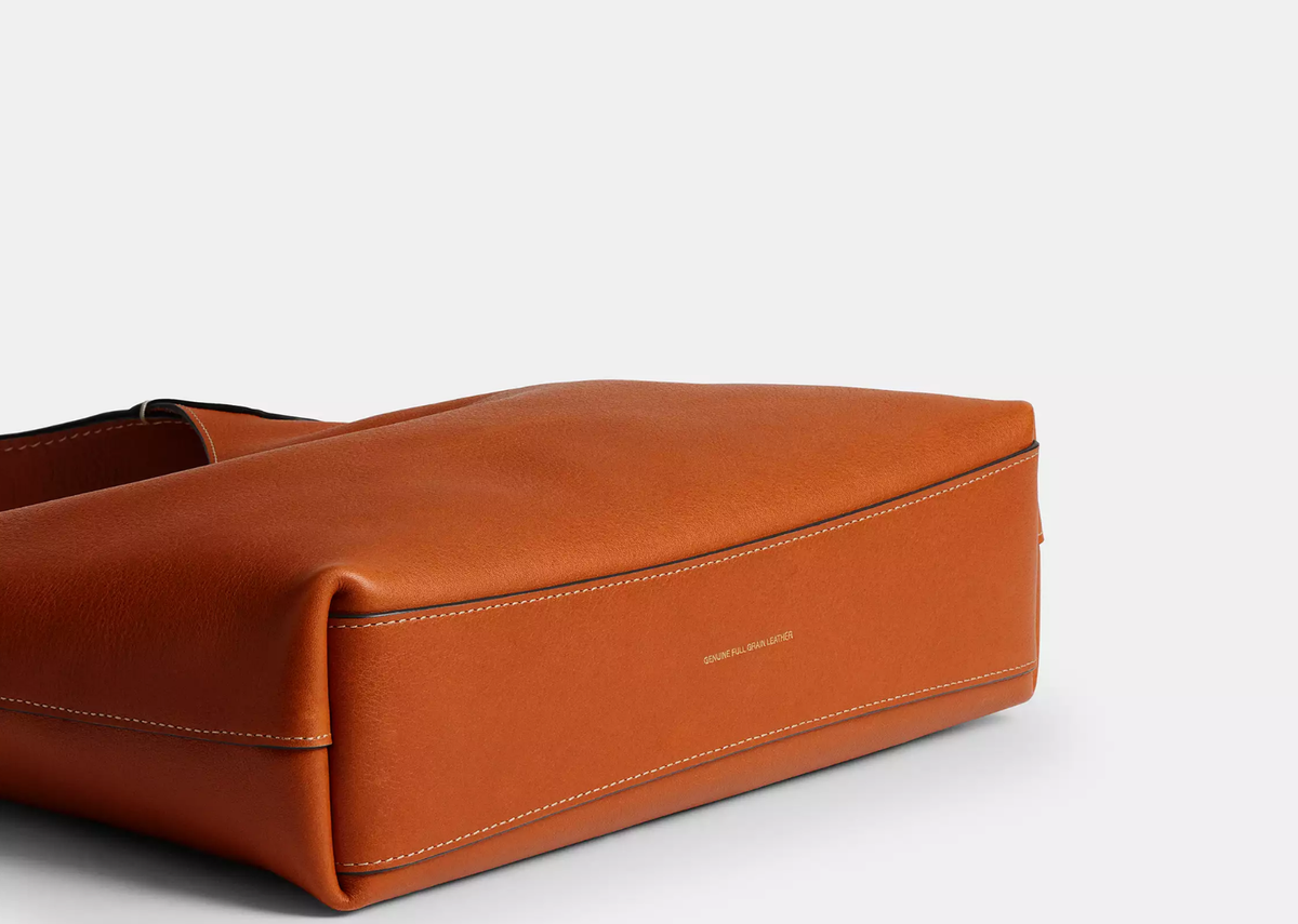 Davenzarry | Coach Brooklyn Shoulder Bag 28 Brass/Toffee | View 4