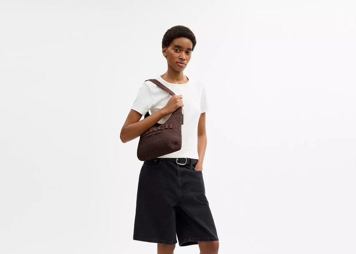 Davenzarry | Coach Brooklyn Shoulder Bag 28 Maple | View 3