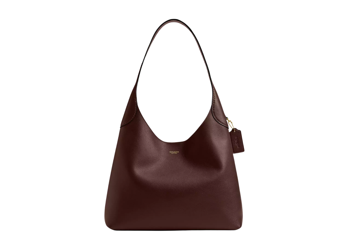 Davenzarry | Coach Brooklyn Shoulder Bag 34 Brass/Maple | View 1