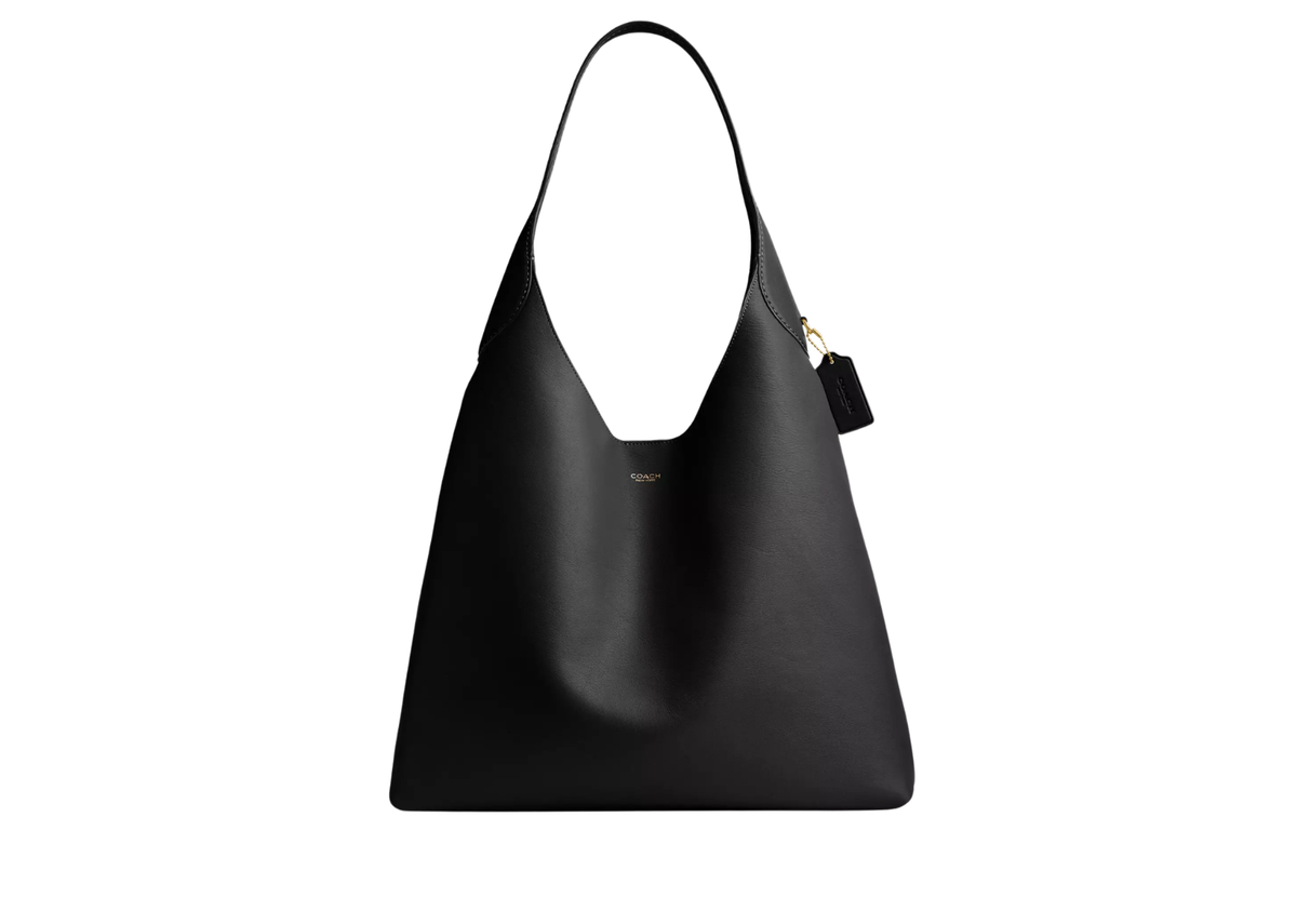 Davenzarry | Coach Brooklyn Shoulder Bag 39 Brass/Black | View 1
