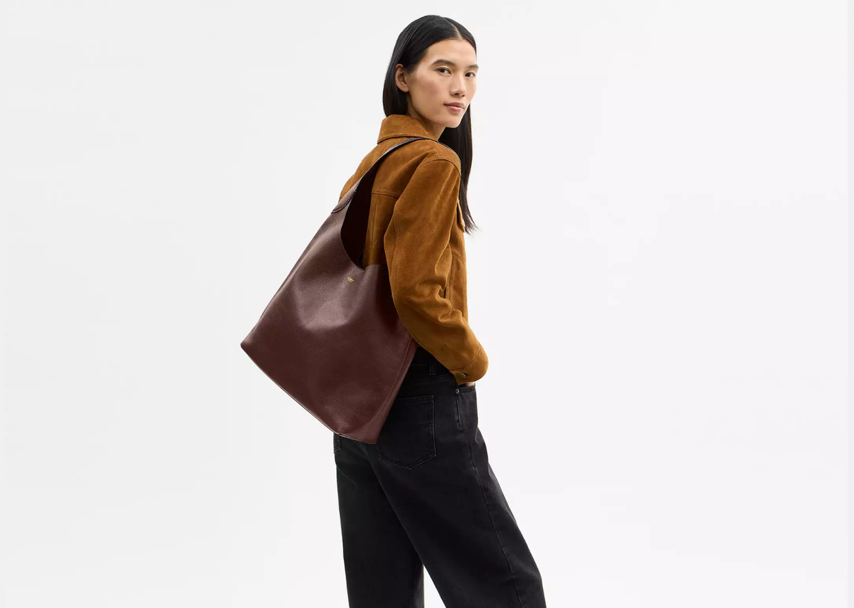Davenzarry | Coach Brooklyn Shoulder Bag 39 Brass/Maple | View 3