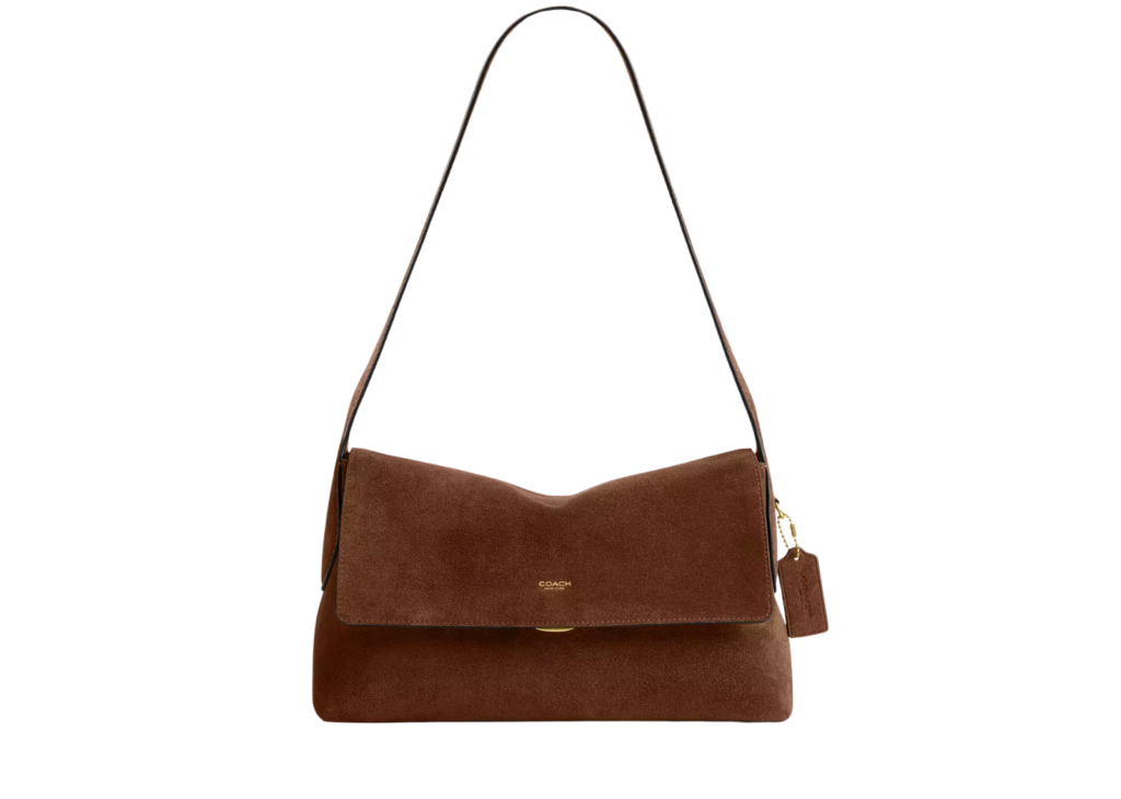 Davenzarry | Coach Chelsea Shoulder Bag 30 Brass/Warm Brown | View 4