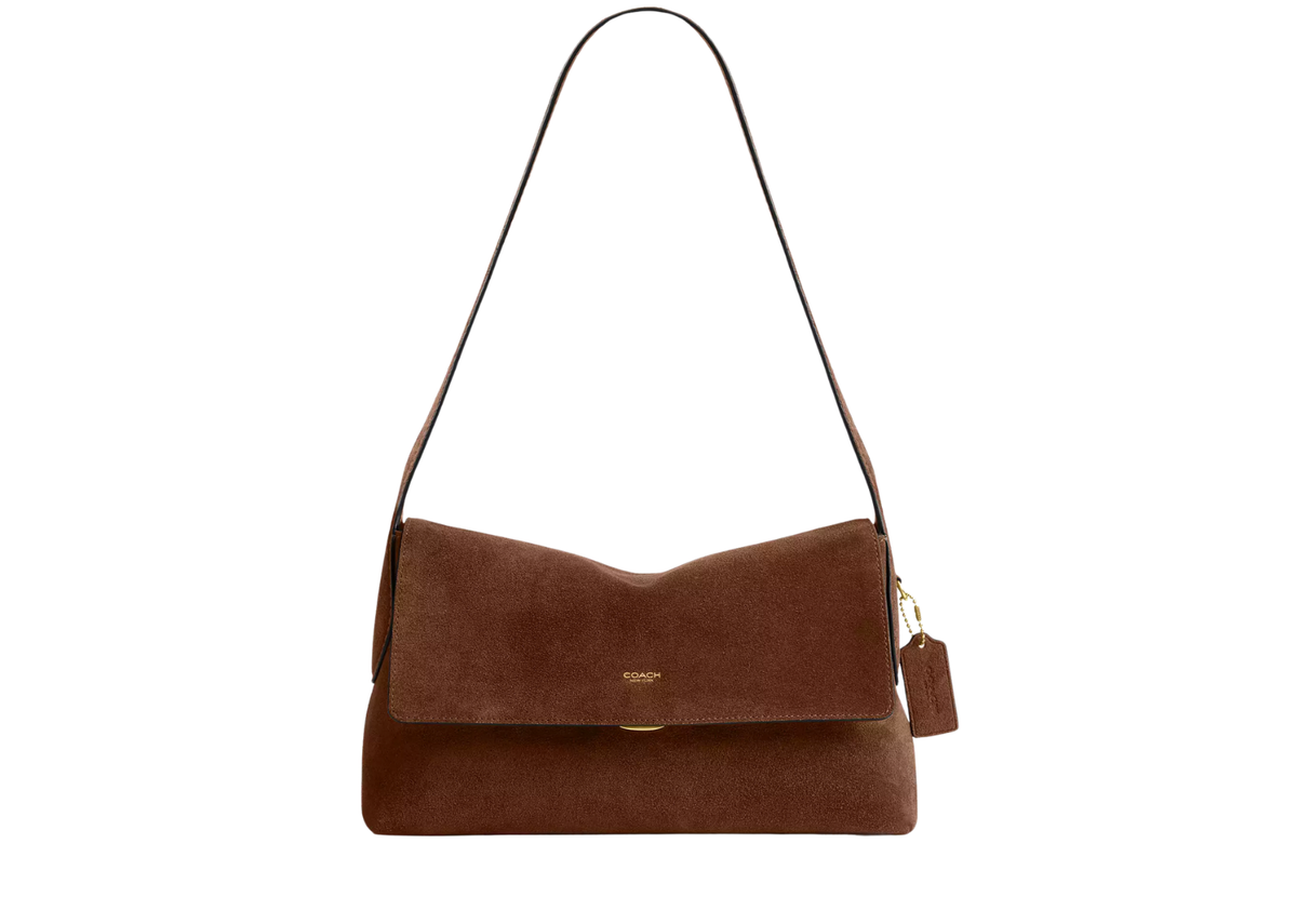 Davenzarry | Coach Chelsea Shoulder Bag 30 Brass/Warm Brown | View 1