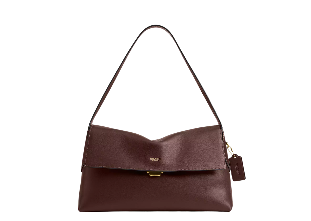 Davenzarry | Coach Chelsea Shoulder Bag 36 Brass/Maple | View 1