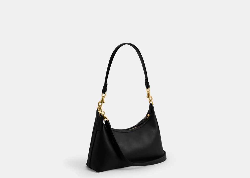 Davenzarry | Coach Juliet Shoulder Bag 25 Brass/Black | View 5