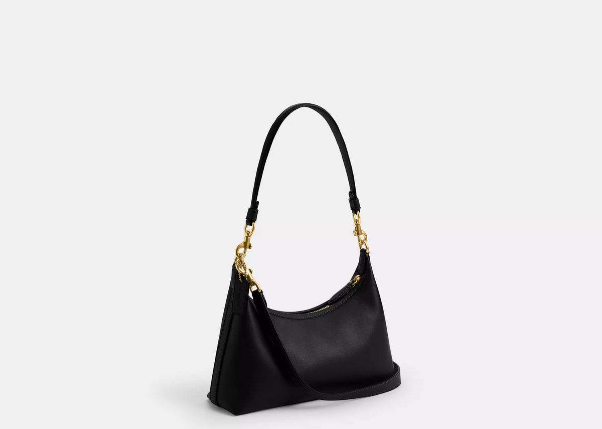 Davenzarry | Coach Juliet Shoulder Bag 25 Brass/Black | View 2