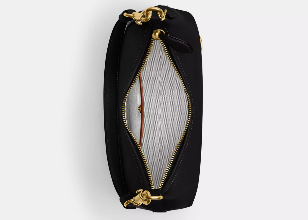 Davenzarry | Coach Juliet Shoulder Bag 25 Brass/Black | View 6