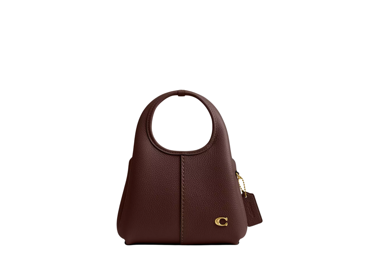 Davenzarry | Coach Lana Shoulder Bag 19 Brass/Maple | View 1