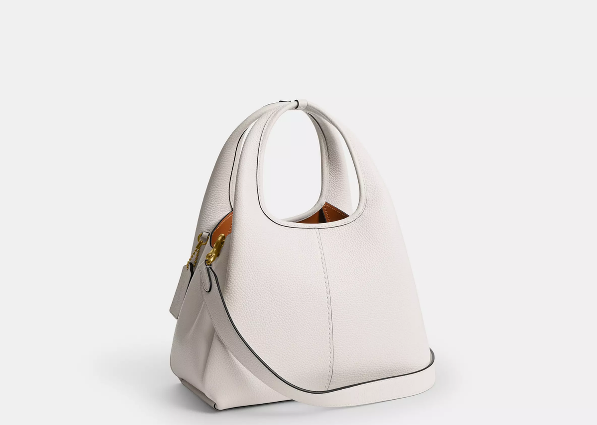 Davenzarry | Coach Lana Shoulder Bag 23 Brass/Ash | View 2