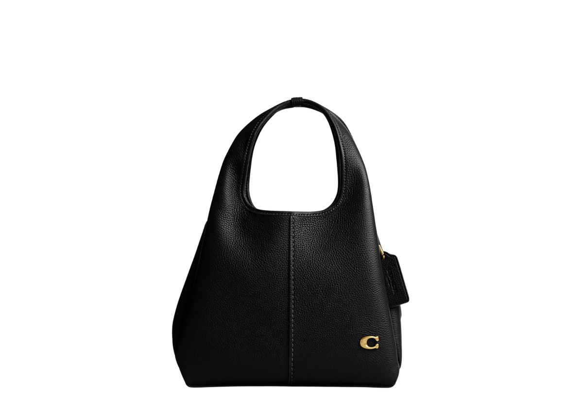 Davenzarry | Coach Lana Shoulder Bag 23 Brass/Black | View 1