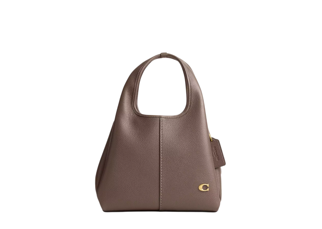 Davenzarry | Coach Lana Shoulder Bag 23 Brass/Dark Stone | View 4