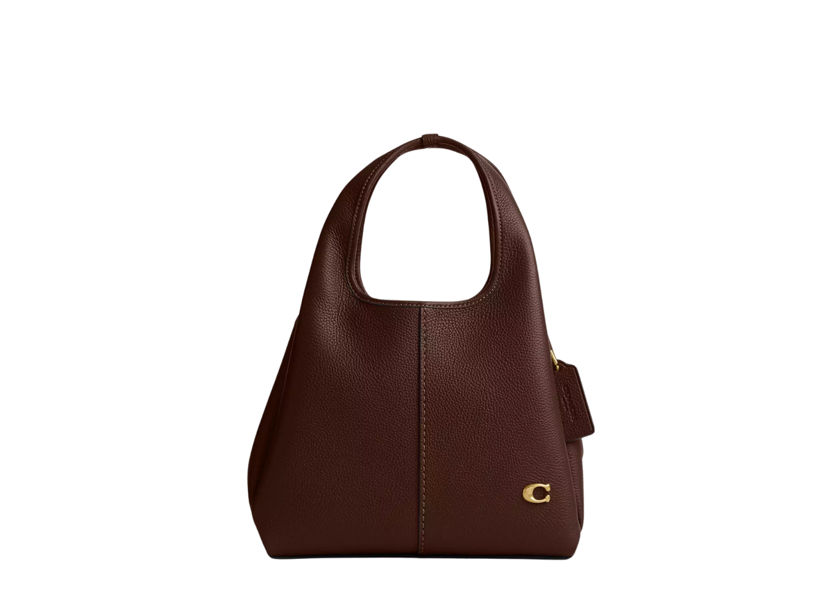 Davenzarry | Coach Lana Shoulder Bag 23 Brass/Maple | View 1