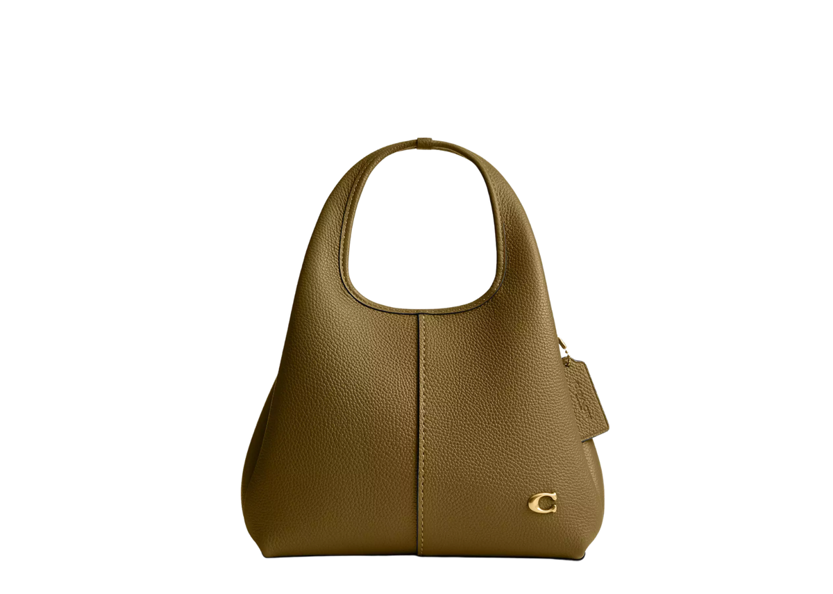 Davenzarry | Coach Lana Shoulder Bag 23 Brass/Muted Olive | View 1