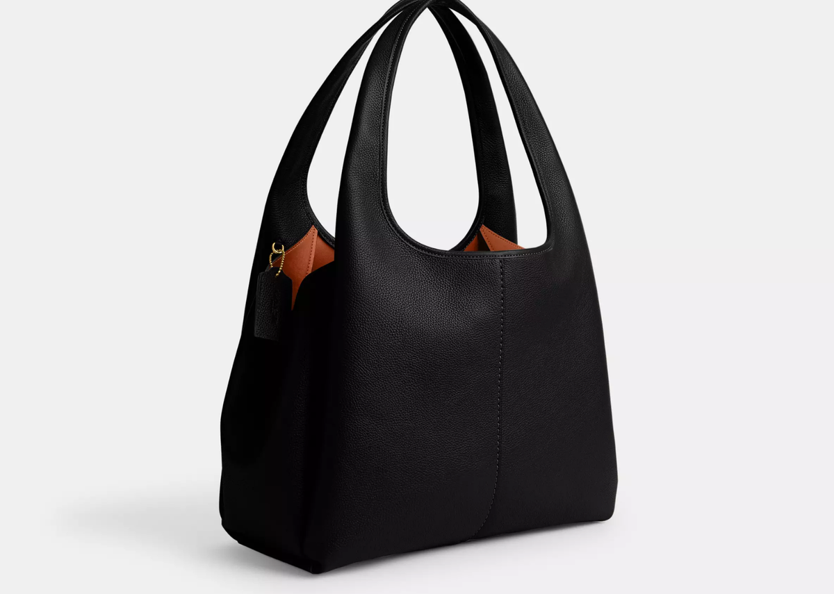 Davenzarry | Coach Lana Shoulder Bag Brass/Black | View 2