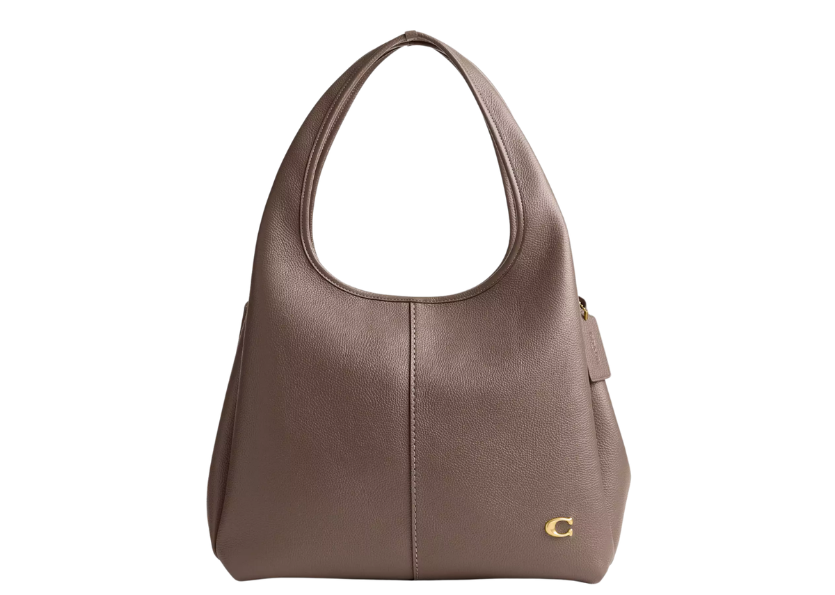 Davenzarry | Coach Lana Shoulder Bag Brass/Dark Stone | View 1
