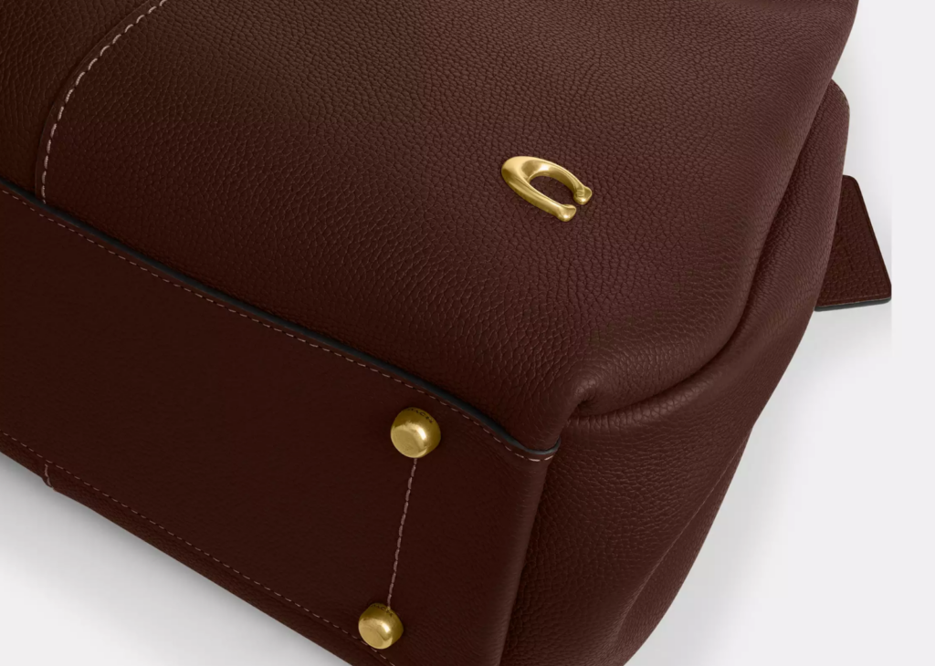 Davenzarry | Coach Lana Shoulder Bag Brass/Maple | View 9