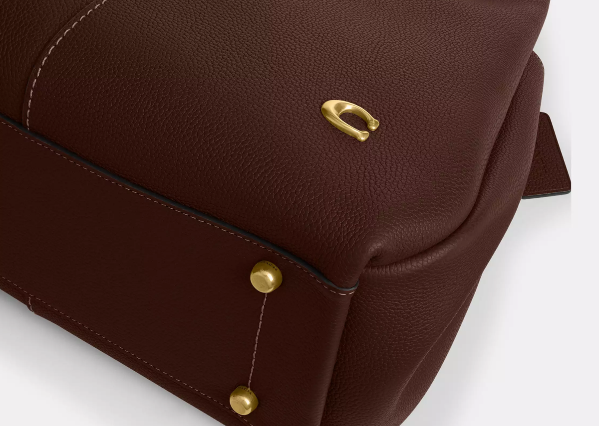 Davenzarry | Coach Lana Shoulder Bag Brass/Maple | View 4