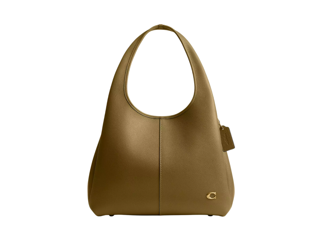 Davenzarry | Coach Lana Shoulder Bag Brass/Muted Olive | View 4