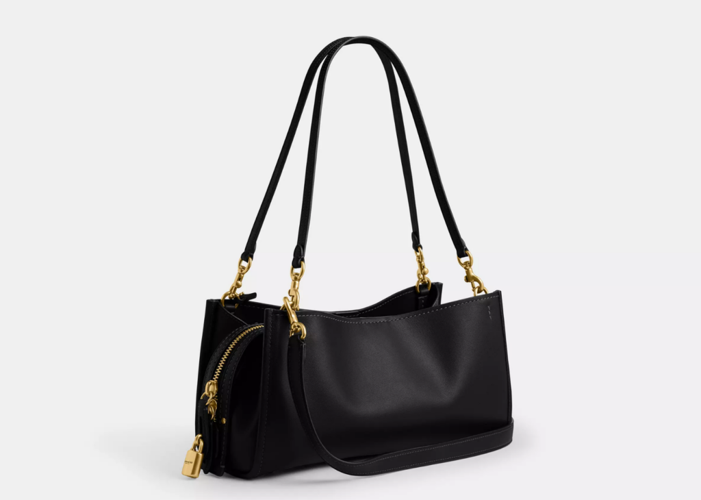 Davenzarry | Coach Rogue Bag 34 Brass/Black | View 5