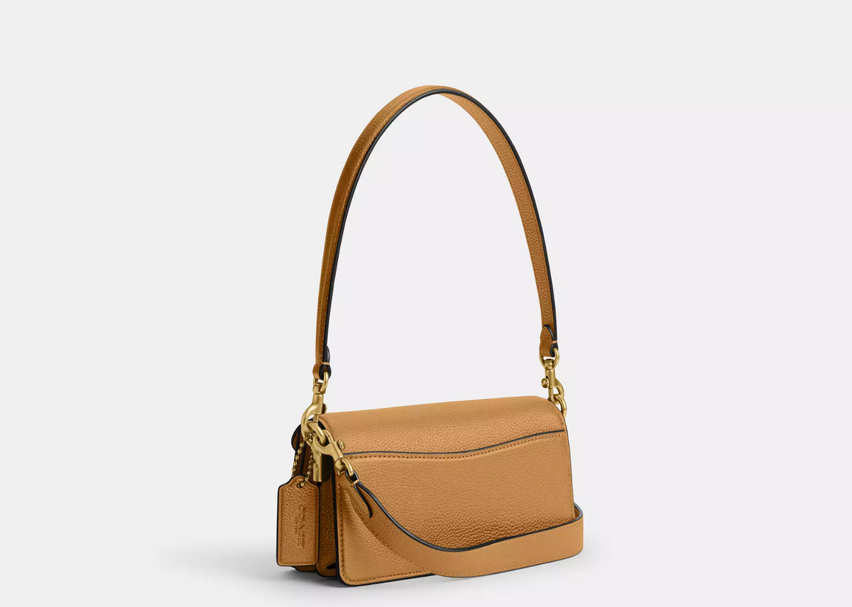 Davenzarry | Coach Tabby Shoulder Bag 20 Brass/Biscuit | View 2