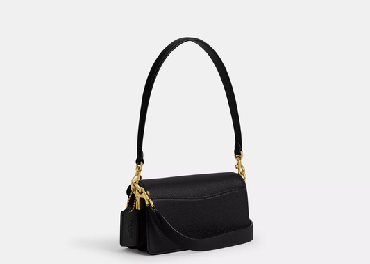 Davenzarry | Coach Tabby Shoulder Bag 20 Brass/Black | View 2
