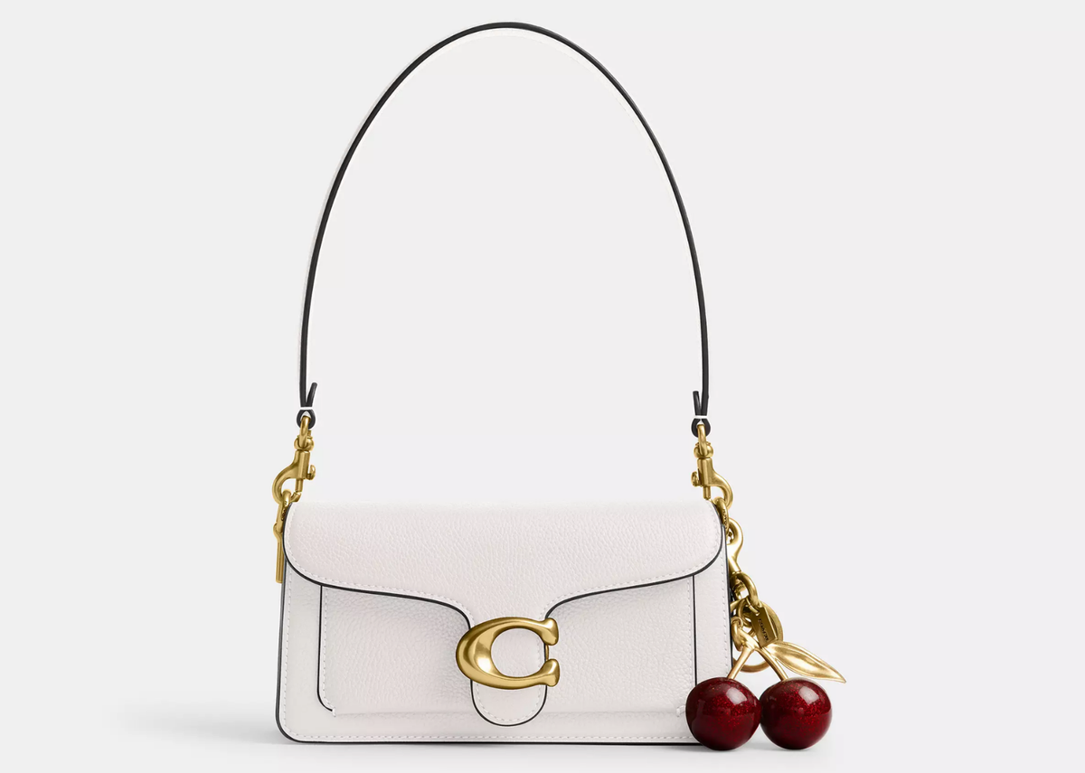 Davenzarry | Coach Tabby Shoulder Bag 20 Brass/Chalk | View 3