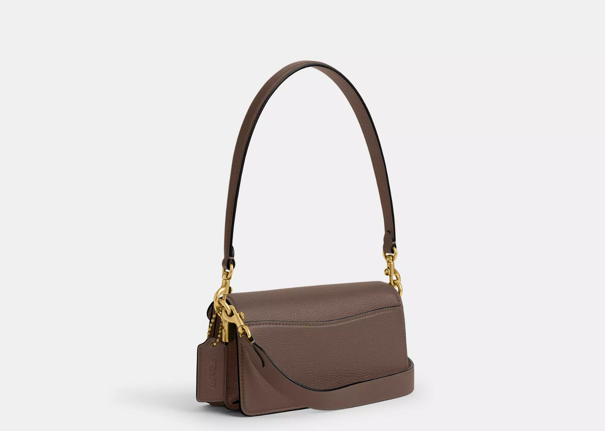 Davenzarry | Coach Tabby Shoulder Bag 20 Brass/Dark Stone | View 2