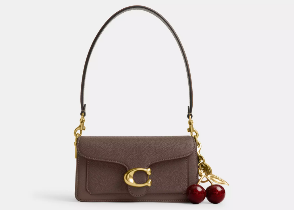 Davenzarry | Coach Tabby Shoulder Bag 20 Brass/Dark Stone | View 8