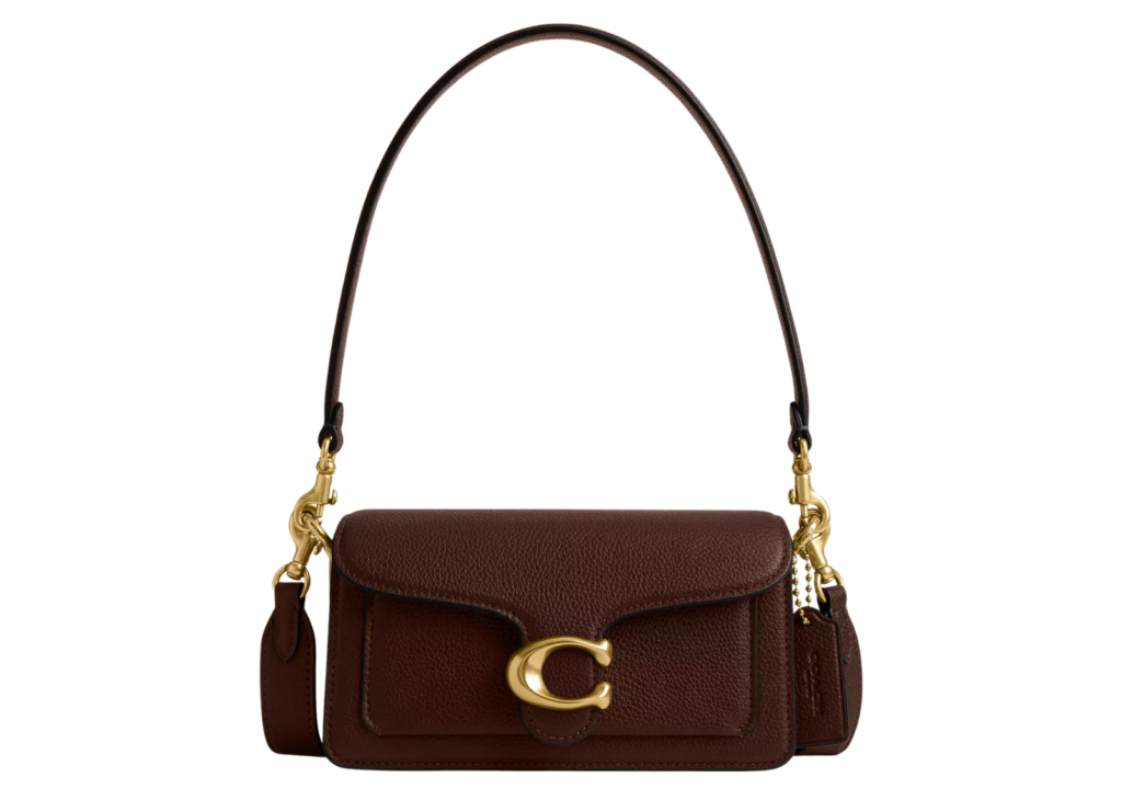 Davenzarry | Coach Tabby Shoulder Bag 20 Brass/Maple | View 6