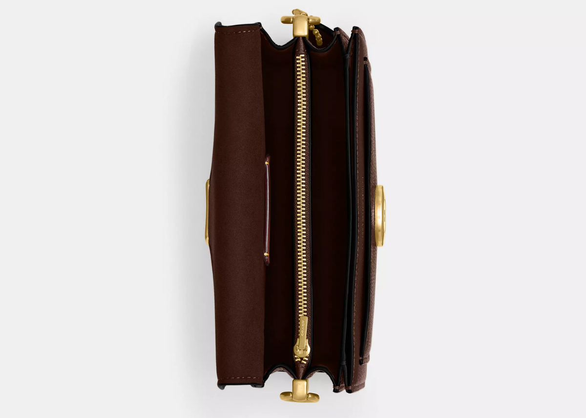 Davenzarry | Coach Tabby Shoulder Bag 20 Brass/Maple | View 4