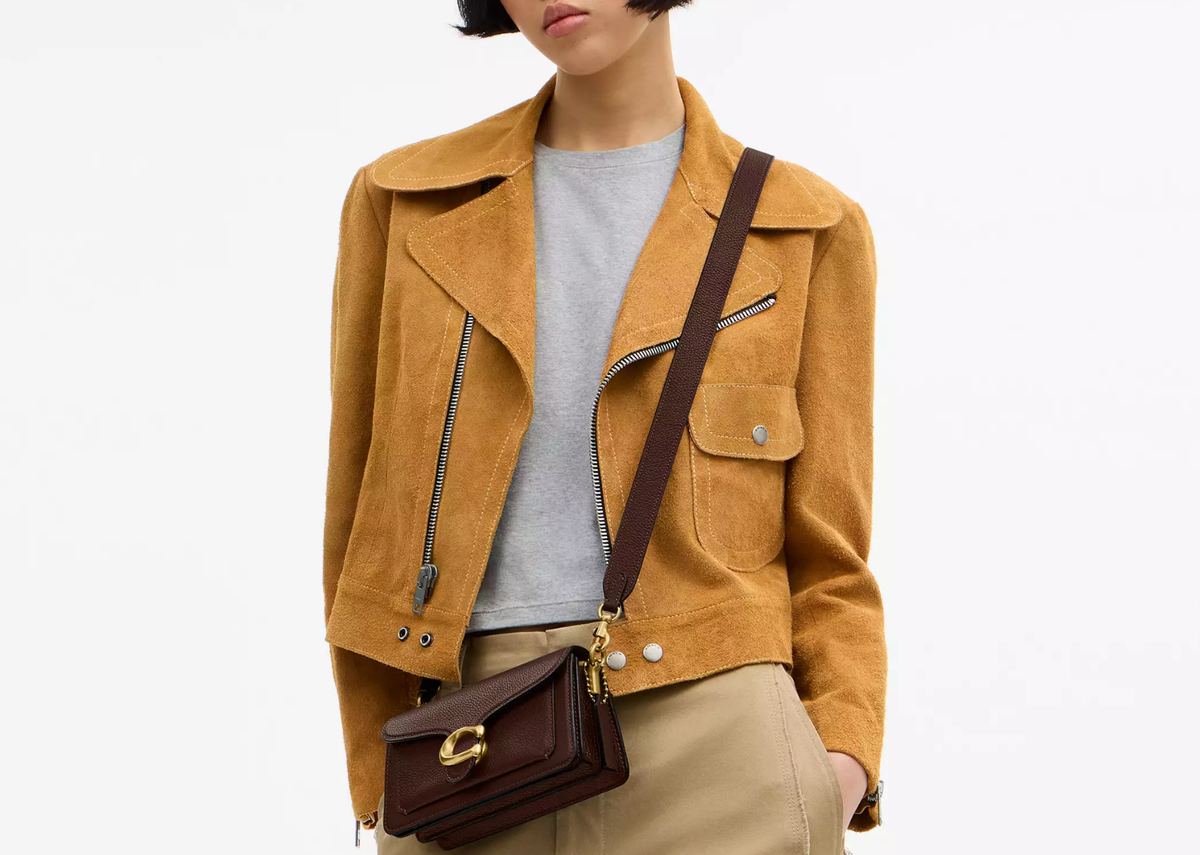 Davenzarry | Coach Tabby Shoulder Bag 20 Brass/Maple | View 5