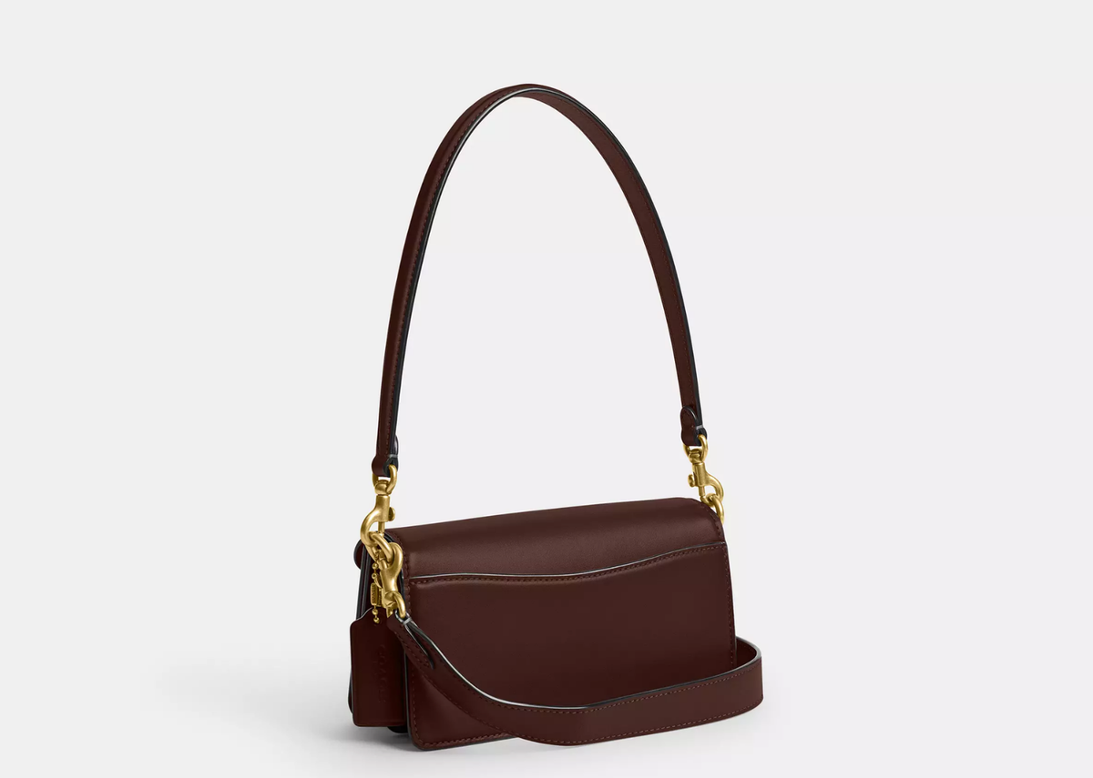 Davenzarry | Coach Tabby Shoulder Bag 20 In Signature Canvas Brass/Maple | View 2