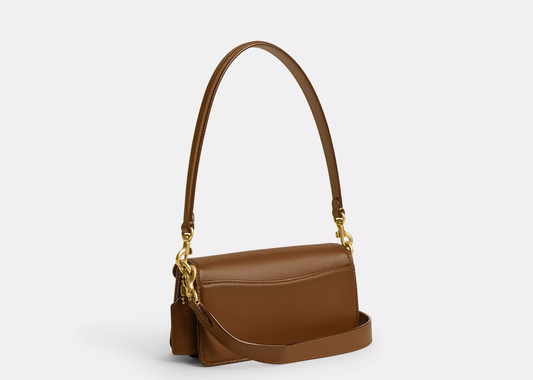 Davenzarry | Coach Tabby Shoulder Bag 20 In Signature Canvas Brass/Tan Brown | View 2