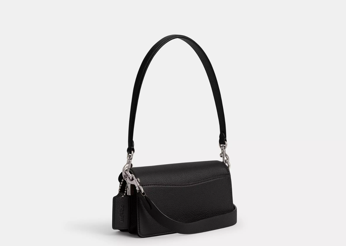 Davenzarry | Coach Tabby Shoulder Bag 20 Silver/Black | View 2