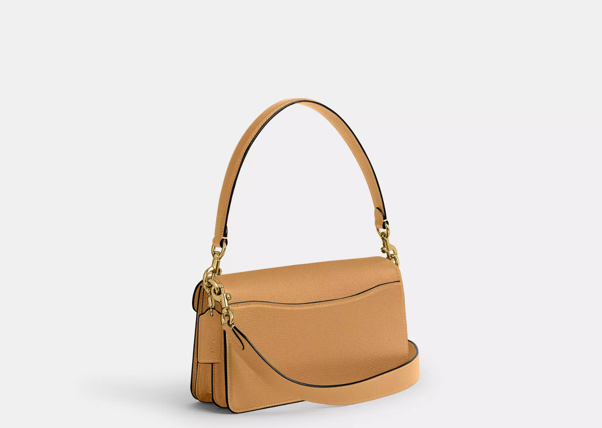 Davenzarry | Coach Tabby Shoulder Bag 26 Brass/Biscuit | View 2