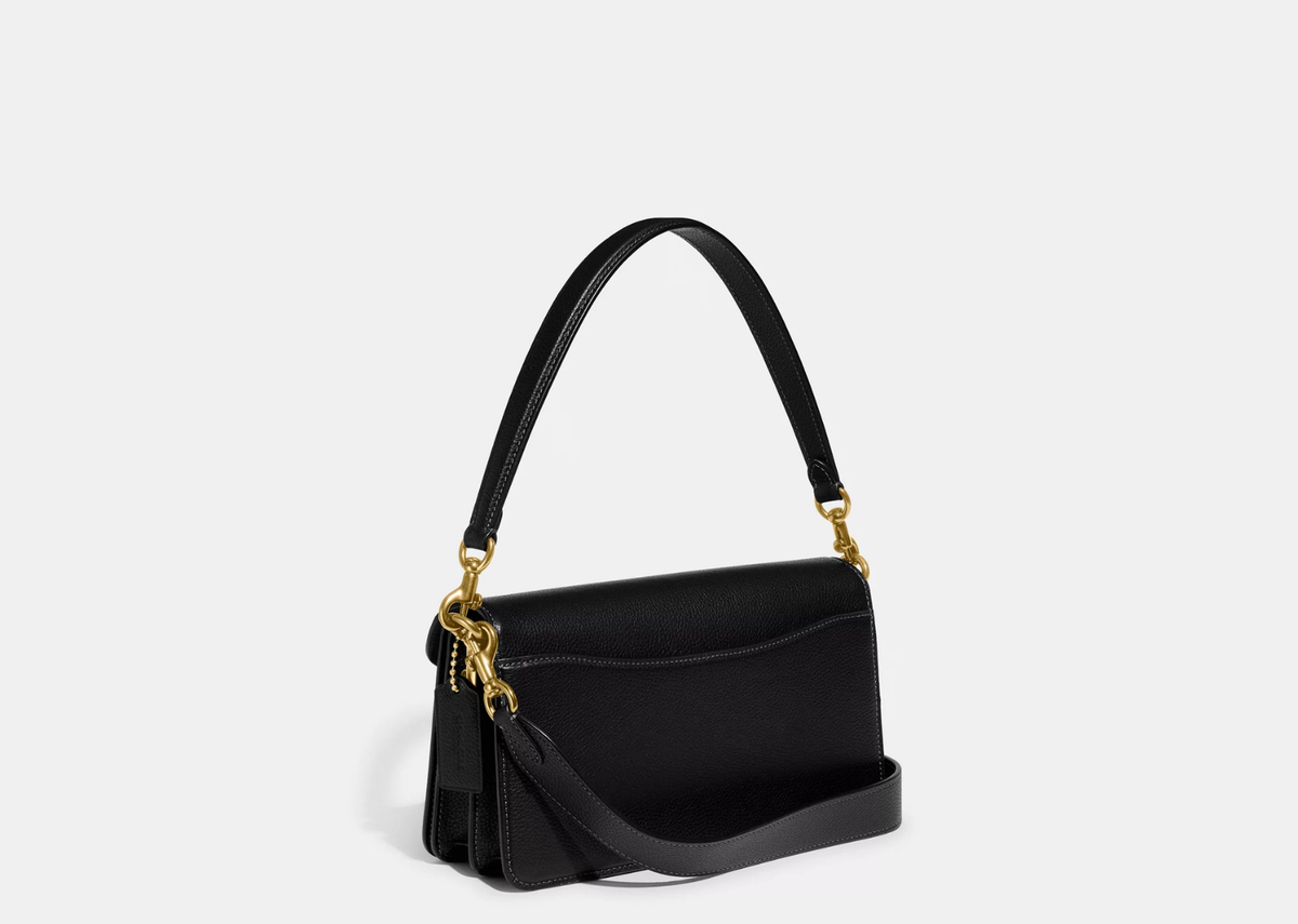 Davenzarry | Coach Tabby Shoulder Bag 26 Brass/Black | View 2