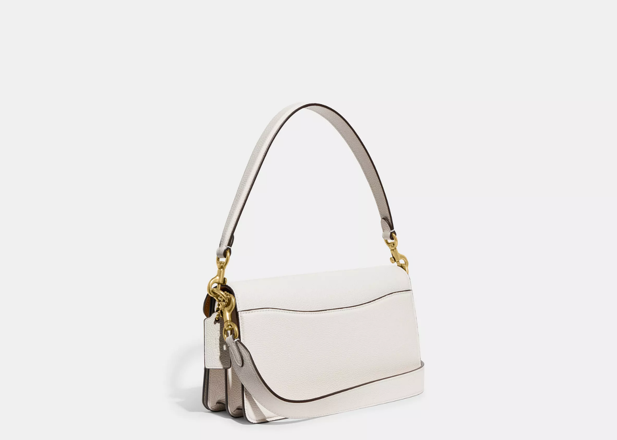 Davenzarry | Coach Tabby Shoulder Bag 26 Brass/Chalk | View 2