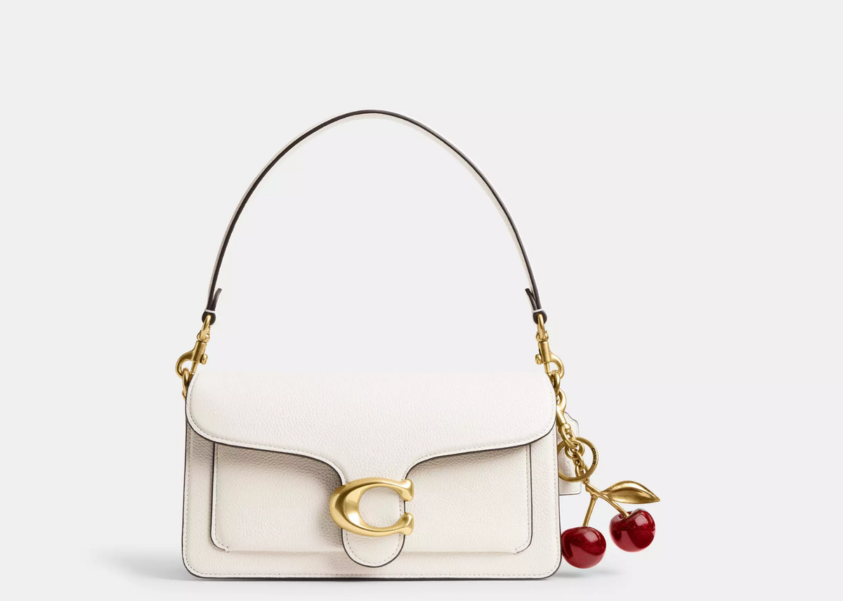Davenzarry | Coach Tabby Shoulder Bag 26 Brass/Chalk | View 3