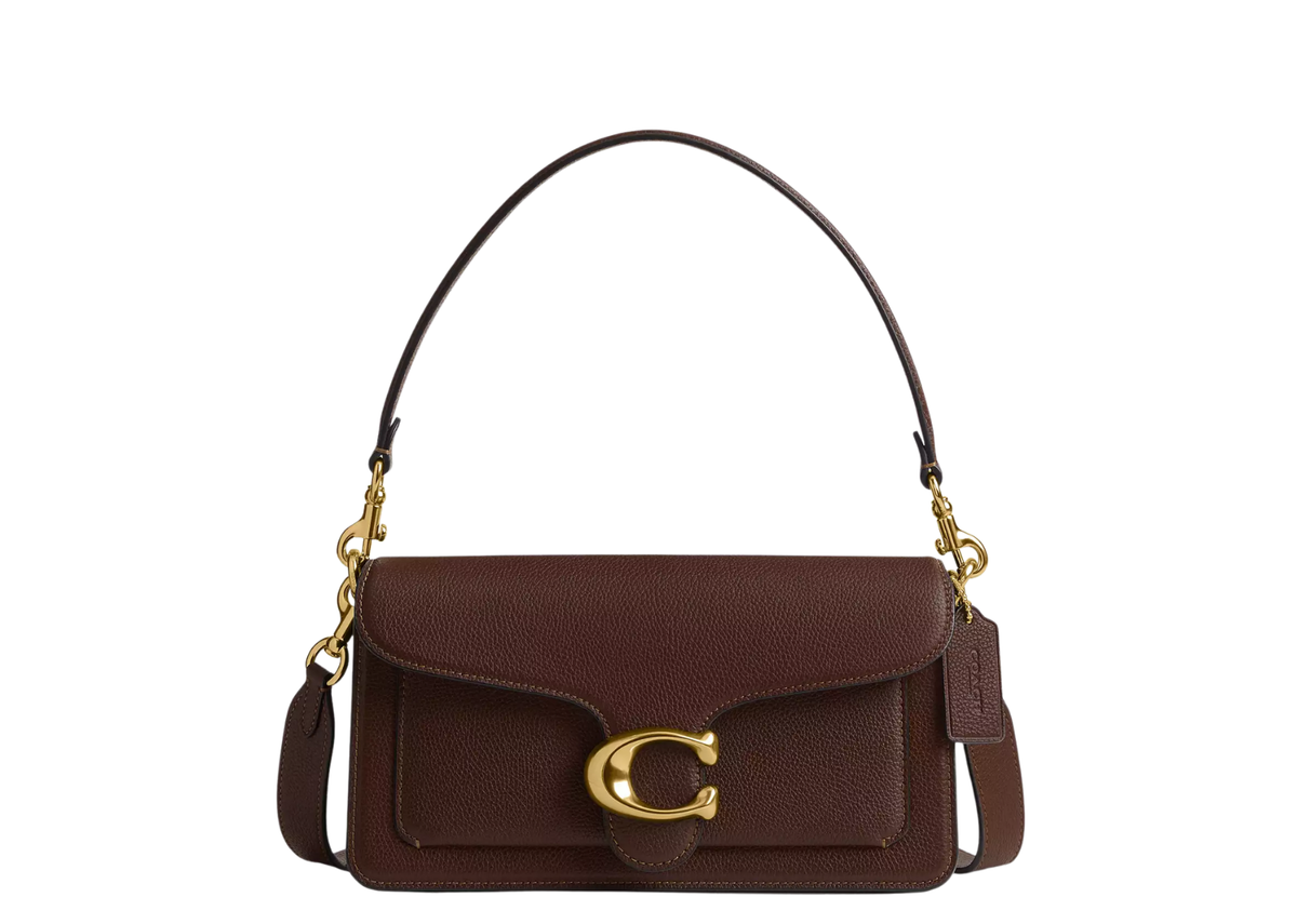 Davenzarry | Coach Tabby Shoulder Bag 26 Brass/Maple | View 1