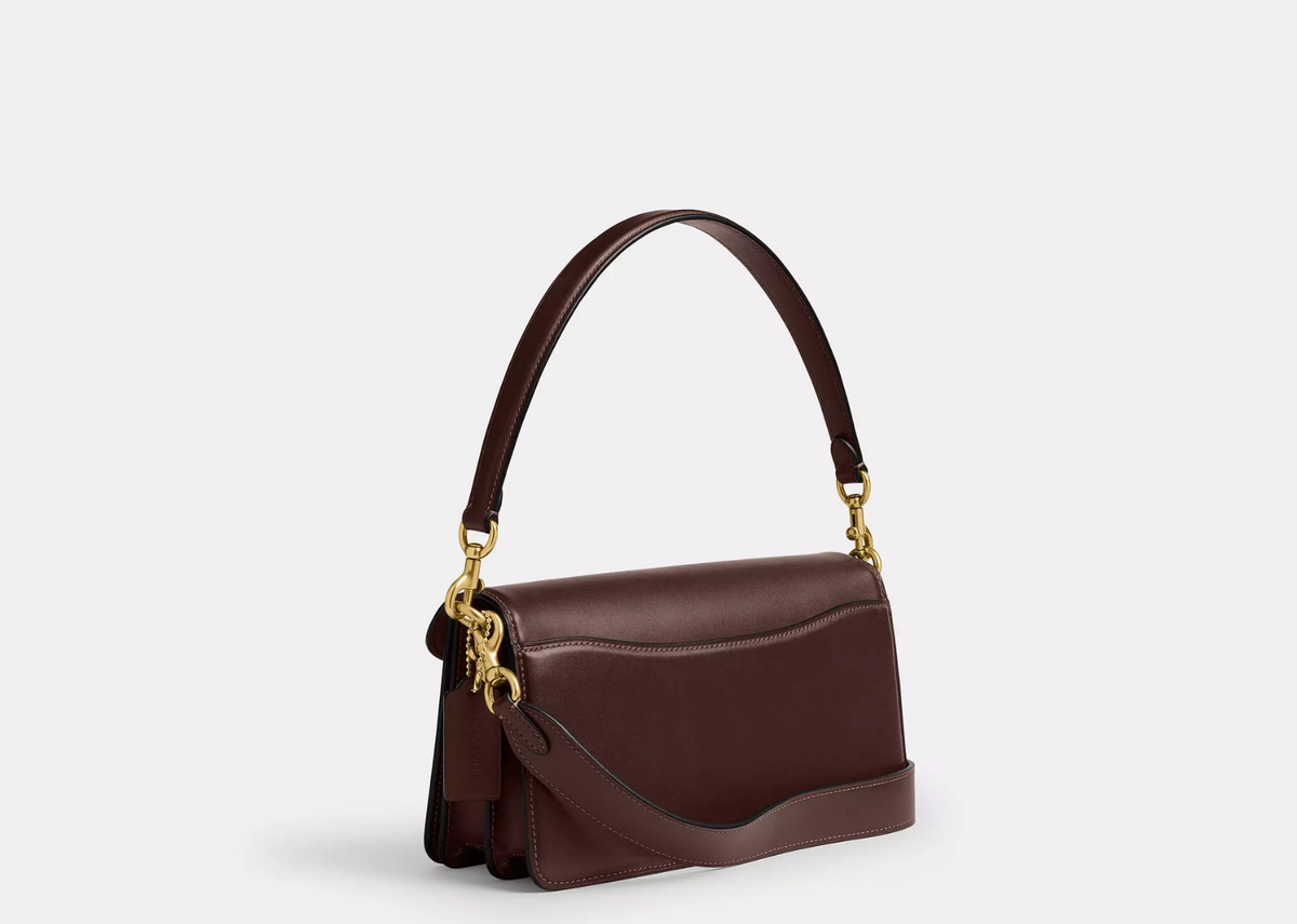 Davenzarry | Coach Tabby Shoulder Bag 26 In Signature Canvas Brass/Maple | View 2