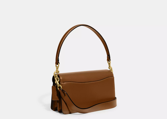 Davenzarry | Coach Tabby Shoulder Bag 26 In Signature Canvas Brass/Tan Brown | View 2