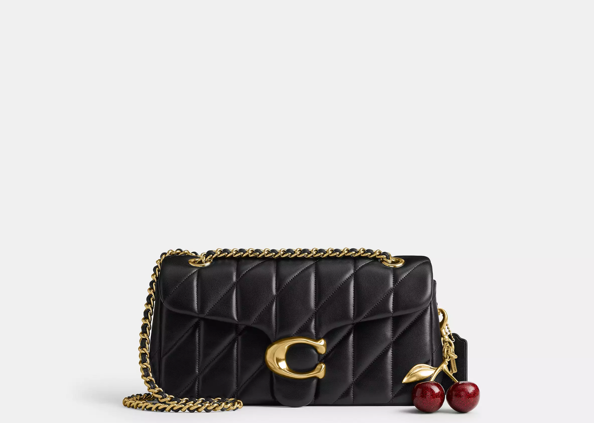 Davenzarry | Coach Tabby Shoulder Bag 26 Pillow Quilting Brass/Black | View 4