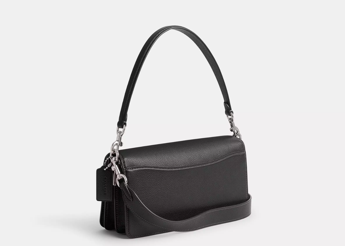 Davenzarry | Coach Tabby Shoulder Bag 26 Silver/Black | View 2