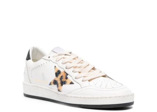 Davenzarry | Golden Goose Ball Star Leopard Print Star Swarovski Crystals - Women's | View 2