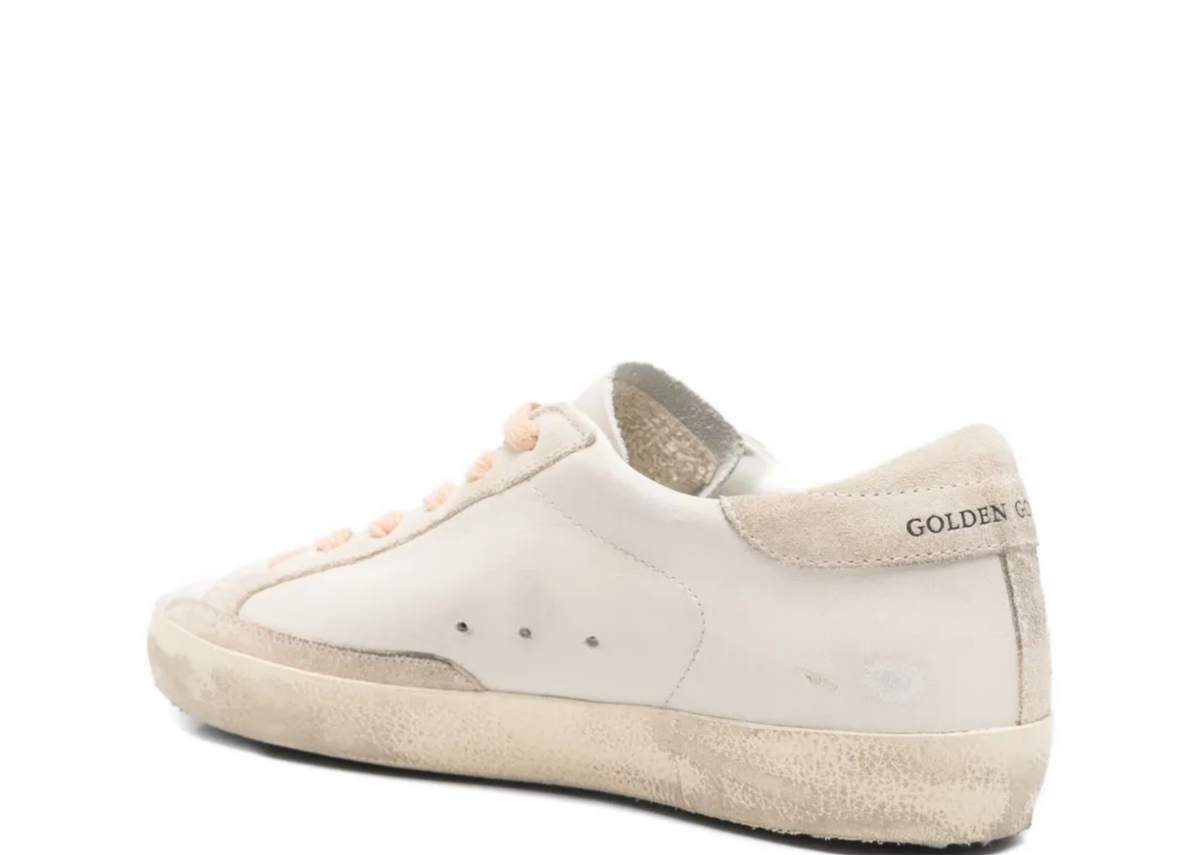 Davenzarry | Golden Goose Super-Star LTD Beige Suede Star Swarovski Studs - Women's | View 3