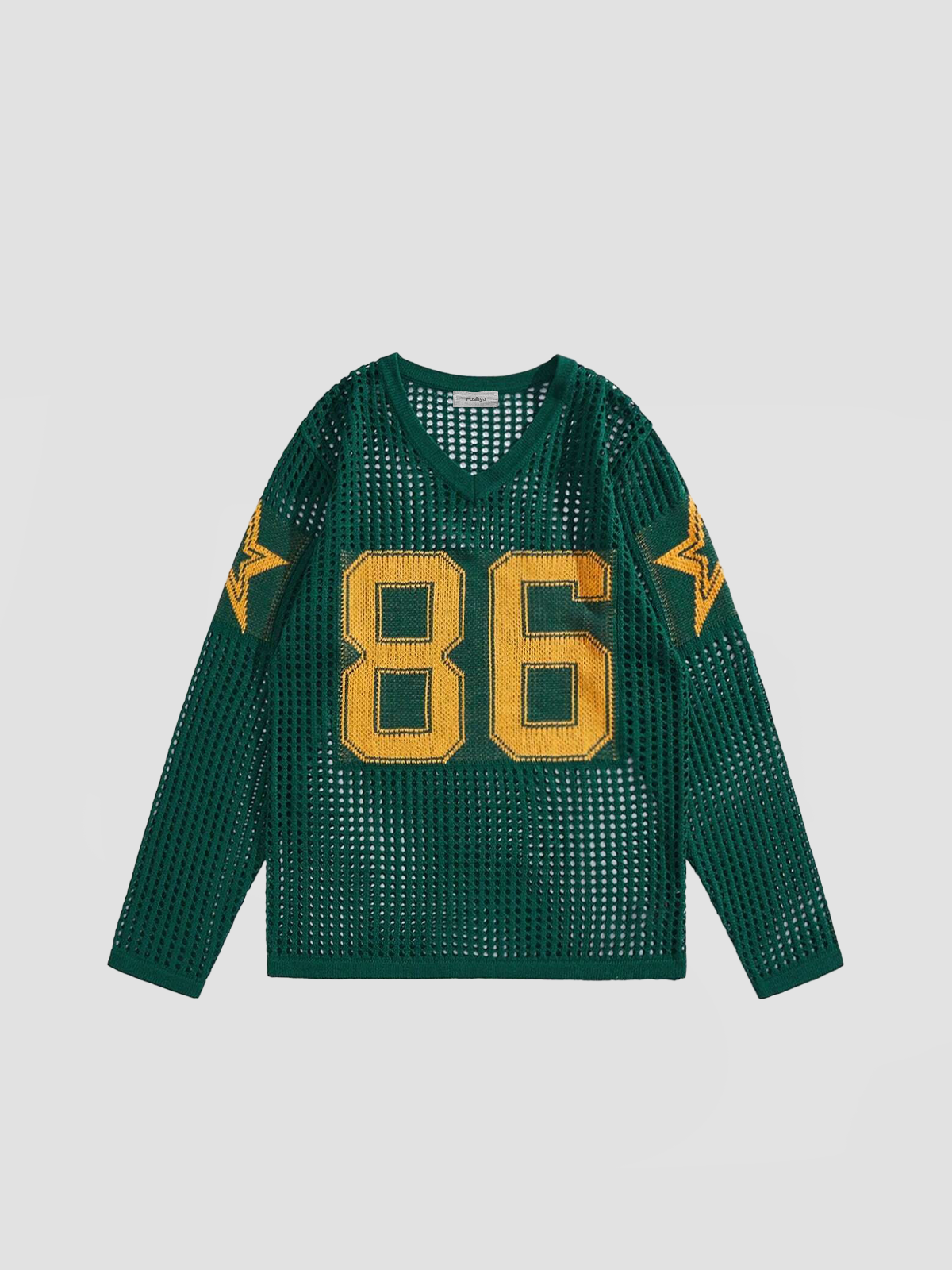 Fushya "86 Stars" Oversized Long Sleeve Sweater