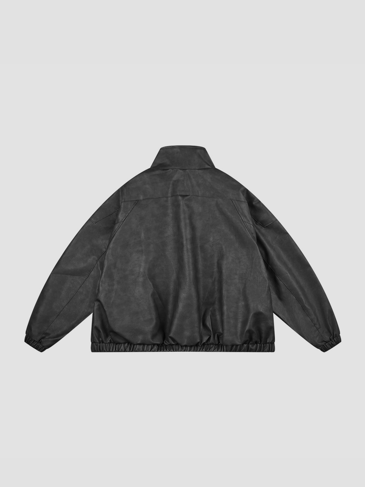 Fushya Oversized Vintage Leather Jacket