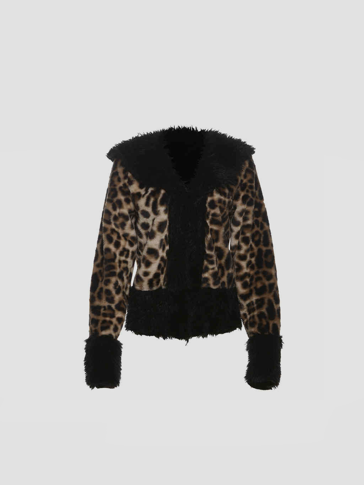 Fushya Leopar Kürk Ceket 